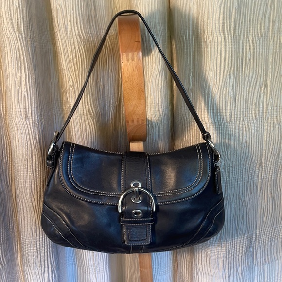 Coach Handbags - Vintage Coach Soft Leather small shoulder bag